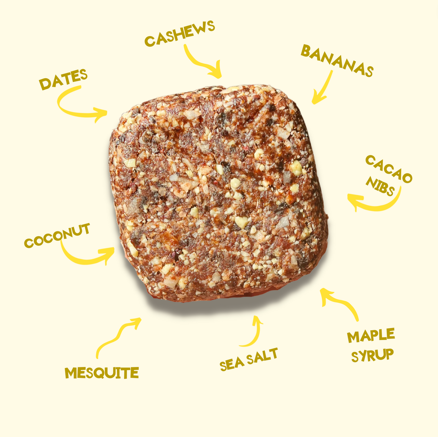 Energy Bars 12 Pack- BANANA BREAD
