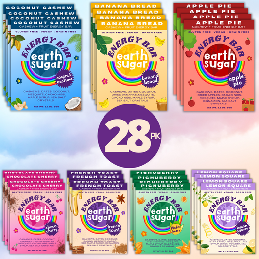 EARTH SUGAR SUMMER BUNDLE! 28 Pack Variety