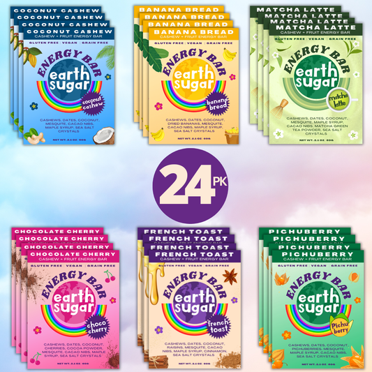 BEST SELLER! Earth Sugar Rainbow Bundle (24 Pack Variety)